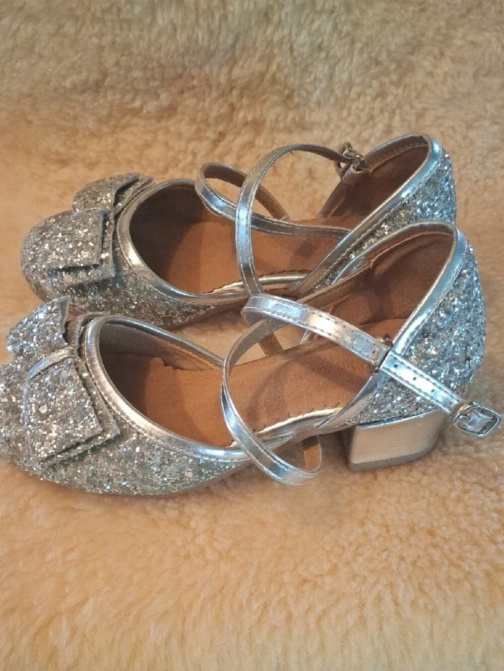 Abaowedding shiny silver